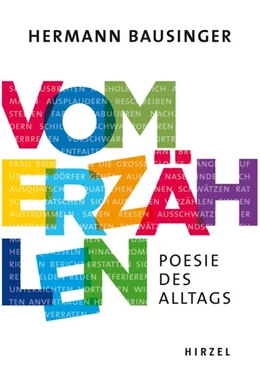 Abbildung von Bausinger | Vom Erzählen | 1. Auflage | 2022 | beck-shop.de