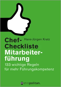 Abbildung von Kratz | Chef-Checkliste Mitarbeiterführung | 12. Auflage | 2022 | beck-shop.de