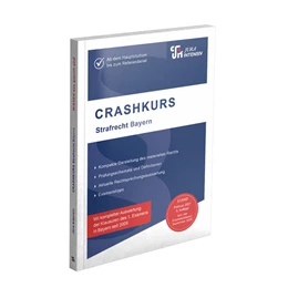 Abbildung von Schweinberger | CRASHKURS Strafrecht - Bayern | 6. Auflage | 2021 | beck-shop.de