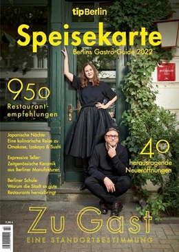 Abbildung von tipBerlin Speisekarte 2022 | 1. Auflage | 2021 | beck-shop.de