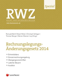 Abbildung von Bertl | RWZ Spezial: Rechnungslegungs-Änderungsgesetz 2014 | 1. Auflage | 2015 | beck-shop.de