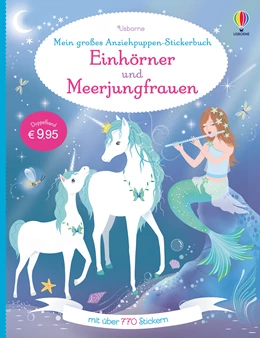 Abbildung von Watt | Mein großes Anziehpuppen-Stickerbuch: Einhörner und Meerjungfrauen | 1. Auflage | 2022 | beck-shop.de