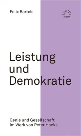 Abbildung von Bartels | Leistung und Demokratie | 1. Auflage | 2021 | beck-shop.de