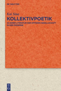 Abbildung von Sina | Kollektivpoetik | 1. Auflage | 2022 | beck-shop.de