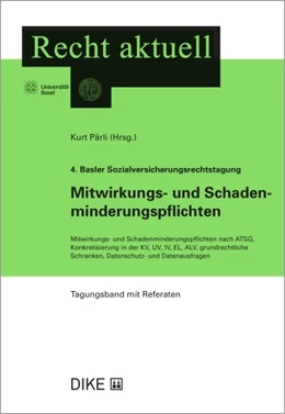 Abbildung von Pärli | 4. Basler Sozialversicherungsrechtstagung | 1. Auflage | 2022 | beck-shop.de