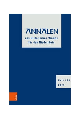 Abbildung von Annalen des Historischen Vereins für den Niederrhein 224 (2021) | 1. Auflage | 2021 | beck-shop.de