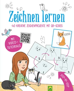 Abbildung von Metzen | Zeichnen lernen - 40 niedliche Zeichenprojekte mit QR-Codes | 1. Auflage | 2022 | beck-shop.de