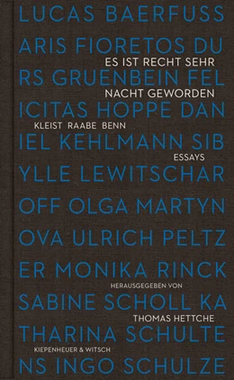 Abbildung von Hettche | Es ist recht sehr Nacht geworden | 1. Auflage | 2022 | beck-shop.de