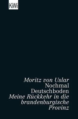 Abbildung von Uslar | Nochmal Deutschboden | 1. Auflage | 2022 | beck-shop.de