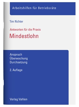 Abbildung von Richter | Mindestlohn | 2. Auflage | 2023 | beck-shop.de