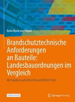 Abbildung von Hippel | Brandschutztechnische Anforderungen an Bauteile: Landesbauordnungen im Vergleich | 1. Auflage | 2022 | beck-shop.de