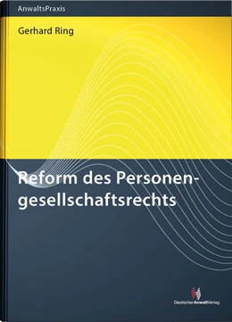 Abbildung von Ring | Reform des Personengesellschaftsrechts | 1. Auflage | 2023 | beck-shop.de