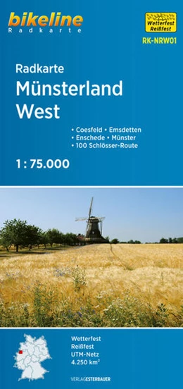 Abbildung von Verlag | Radkarte Münsterland West (RK-NRW01) | 2. Auflage | 2022 | beck-shop.de
