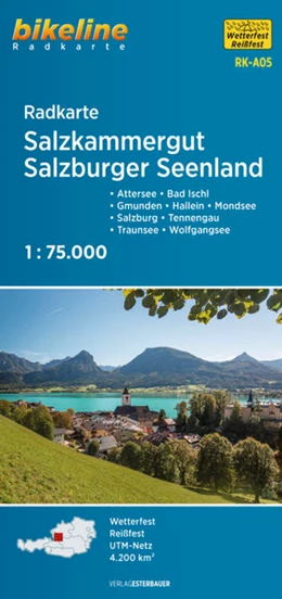 Abbildung von Verlag | Radkarte Salzkammergut - Salzburger Seenland (RK-A05) | 7. Auflage | 2022 | beck-shop.de