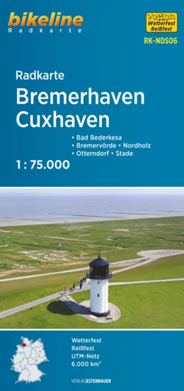 Abbildung von Verlag | Radkarte Bremerhaven Cuxhaven (RK-NDS06) | 2. Auflage | 2023 | beck-shop.de