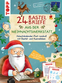 Abbildung von Hecher | 24 Briefe vom Weihnachtsmann. Adventskalender-Post zum Basteln, Malen und Staunen | 1. Auflage | 2022 | beck-shop.de