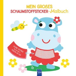 Abbildung von Mein großes Schaumstoffsticker-Malbuch - Nilpferd | 1. Auflage | 2022 | beck-shop.de