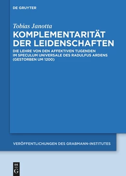 Abbildung von Janotta | Komplementarität der Leidenschaften | 1. Auflage | 2022 | beck-shop.de