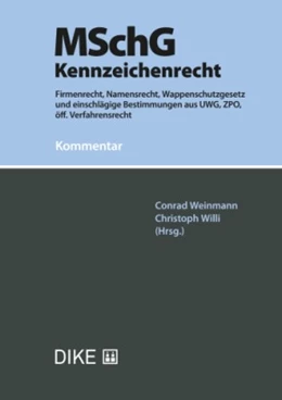 Abbildung von Weinmann / Willi | MSchG - Kennzeichenrecht | 1. Auflage | 2025 | beck-shop.de