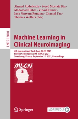 Abbildung von Abdulkadir / Kia | Machine Learning in Clinical Neuroimaging | 1. Auflage | 2021 | beck-shop.de