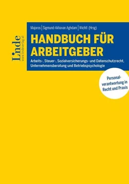 Abbildung von Majoros / Sigmund-Akhavan Aghdam | Handbuch für Arbeitgeber | 1. Auflage | 2021 | beck-shop.de