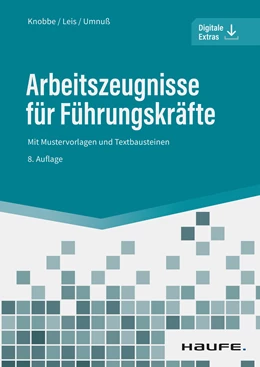 Abbildung von Knobbe / Leis | Arbeitszeugnisse für Führungskräfte | 8. Auflage | 2022 | beck-shop.de
