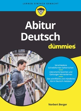 Abbildung von Berger | Abitur Deutsch für Dummies | 1. Auflage | 2022 | beck-shop.de