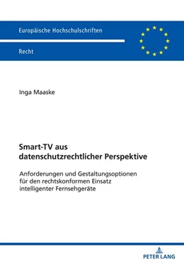 Abbildung von Maaske | Smart-TV aus datenschutzrechtlicher Perspektive | 1. Auflage | 2021 | beck-shop.de