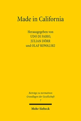 Abbildung von Di Fabio / Dörr | Made in California | 1. Auflage | 2022 | 7 | beck-shop.de