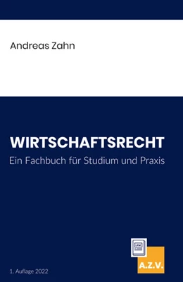 Abbildung von Zahn | Wirtschaftsrecht | | 2022 | beck-shop.de