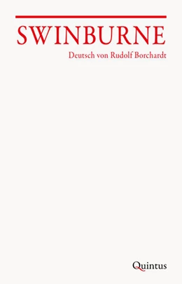 Abbildung von Borchardt / Apel | Swinburne | 1. Auflage | 2022 | beck-shop.de