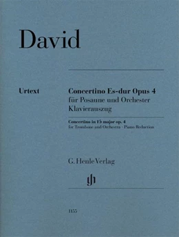 Abbildung von Krause | Ferdinand David - Concertino Es-dur op. 4 für Posaune und Orchester | 1. Auflage | 2021 | beck-shop.de