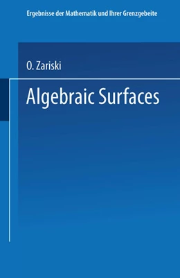 Abbildung von Zariski | Algebraic Surfaces | 1. Auflage | 2019 | beck-shop.de