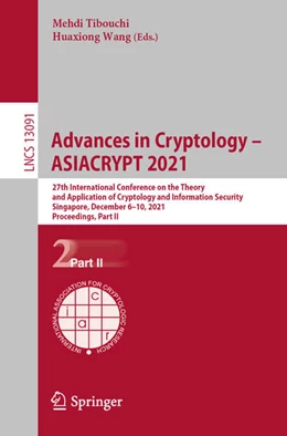 Abbildung von Tibouchi / Wang | Advances in Cryptology - ASIACRYPT 2021 | 1. Auflage | 2021 | beck-shop.de