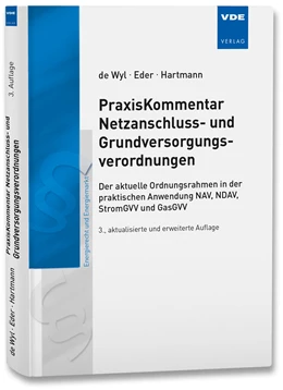 Abbildung von de Wyl / Eder | PraxisKommentar Netzanschluss- und Grundversorgungsverordnungen | 3. Auflage | 2025 | beck-shop.de