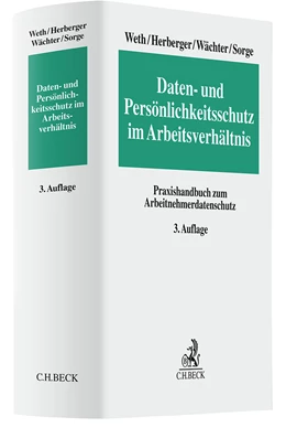 Abbildung von Weth / Herberger | Daten- und Persönlichkeitsschutz im Arbeitsverhältnis | 3. Auflage | 2026 | beck-shop.de