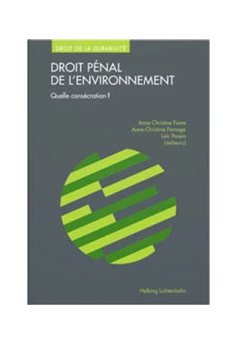 Abbildung von Favre / Fornage | Droit pénal de l'environnement | | 2022 | beck-shop.de