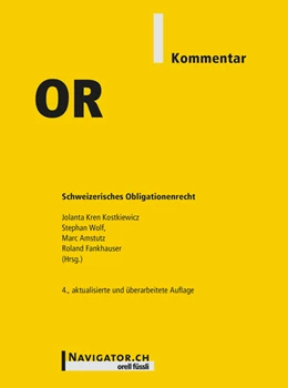 Abbildung von Kren Kostkiewicz / Amstutz | OR Kommentar | 4. Auflage | 2021 | beck-shop.de