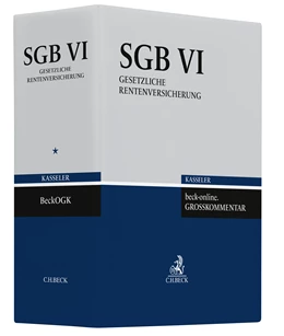 Abbildung von beck-online.GROSSKOMMENTAR zum SGB: BeckOGK SGB VI Ordner 86 mm • 1 Ersatzordner (leer) | 1. Auflage | | beck-shop.de