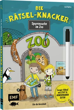Abbildung von Die Rätsel-Knacker - Spurensuche im Zoo (Buch mit abwischbarem Stift) | 1. Auflage | 2022 | beck-shop.de