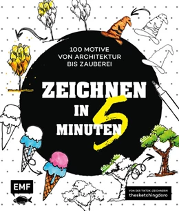 Abbildung von Hübner | Zeichnen in 5 Minuten - 100 Motive von Architektur bis Zauberei | 1. Auflage | 2022 | beck-shop.de