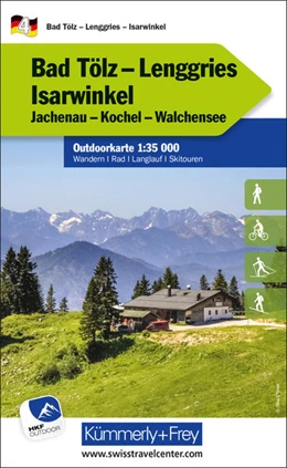 Abbildung von Hallwag Kümmerly+Frey AG | Bad Tölz - Lenggries - Isarwinkel Nr. 04 Outdoorkarte Deutschland 1:35 000 | 4. Auflage | 2022 | beck-shop.de