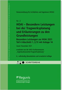 Abbildung von HOAI - Besondere Leistungen bei der Tragwerksplanung und Erläuterungen zu den Grundleistungen | 6. Auflage | 2022 | Heft 3 | beck-shop.de