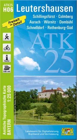 Abbildung von Leutershausen 1:25 000 | 1. Auflage | 2021 | beck-shop.de