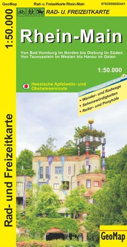 Abbildung von Rhein-Main Rad- und Freizeitkarte 1:50 000 | 7. Auflage | 2022 | beck-shop.de