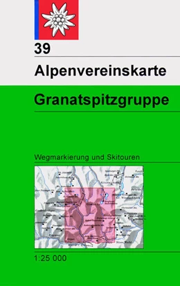 Abbildung von Granatspitzgruppe 1:25.000 | 8. Auflage | 2022 | beck-shop.de