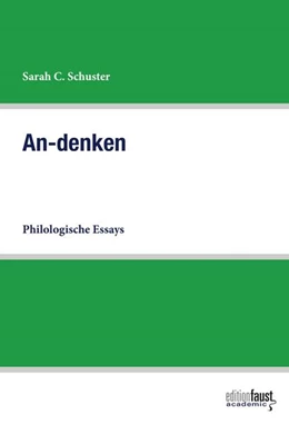 Abbildung von Schuster | An-denken | 1. Auflage | 2022 | beck-shop.de