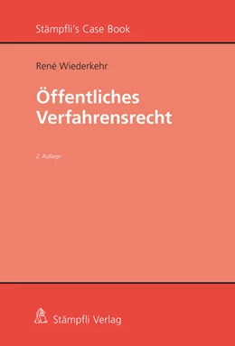 Abbildung von Wiederkehr | Öffentliches Verfahrensrecht | 2. Auflage | 2022 | beck-shop.de