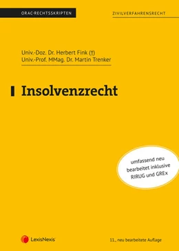 Abbildung von Trenker / Fink | Insolvenzrecht | 11. Auflage | 2022 | beck-shop.de