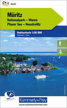 Abbildung von Hallwag Kümmerly+Frey AG | Müritz Nationalpark, Waren, Plauer See, Neustrelitz, Nr. 16 Outdoorkarte Deutschland 1:50 000 | 2. Auflage | 2022 | beck-shop.de